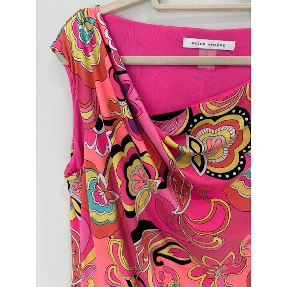 Peter Nygard Side Ruched Dress, size 16 - Picture 10 of 11